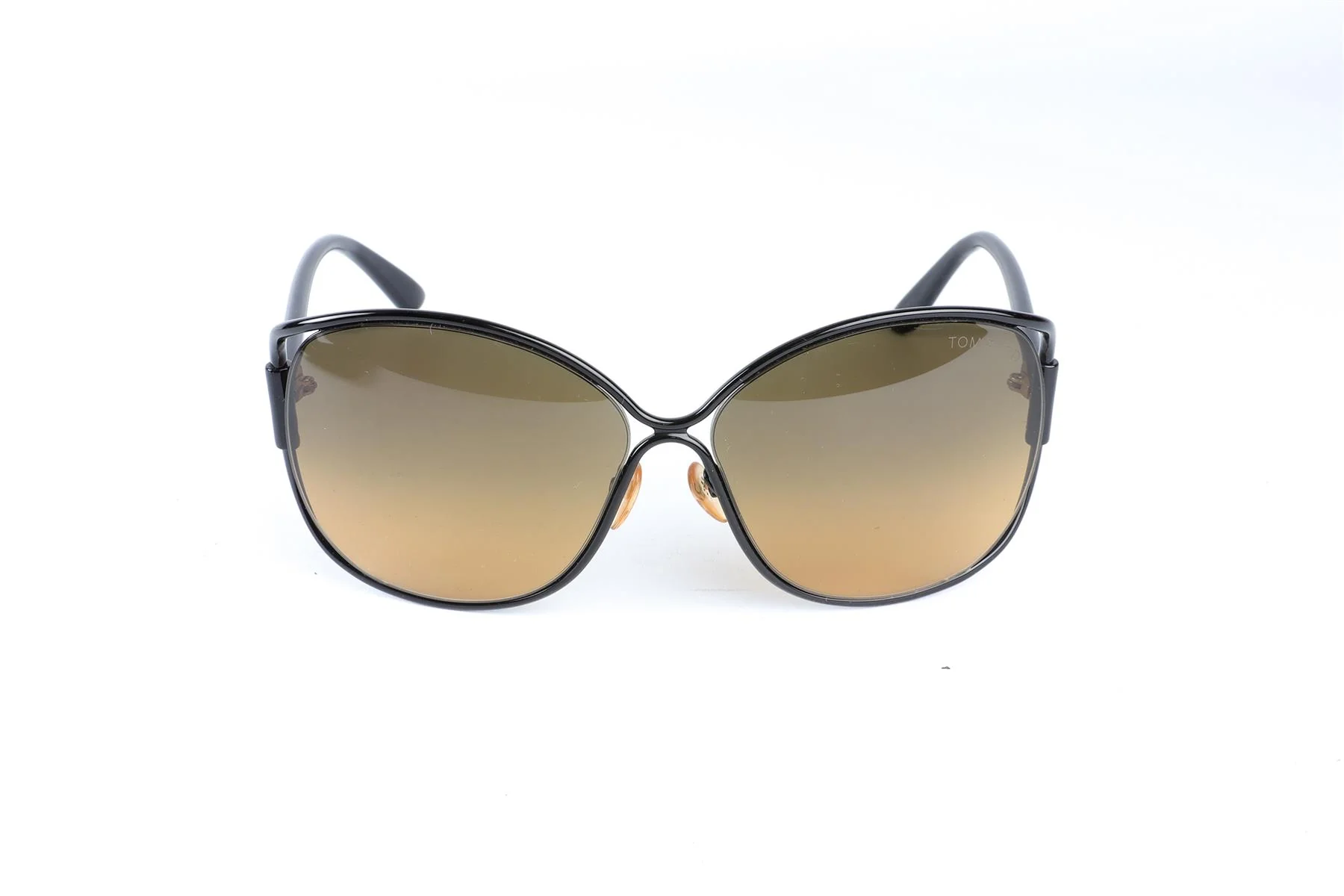 TOM FORD BLACK FRAME SUNGLASSES - Image 3