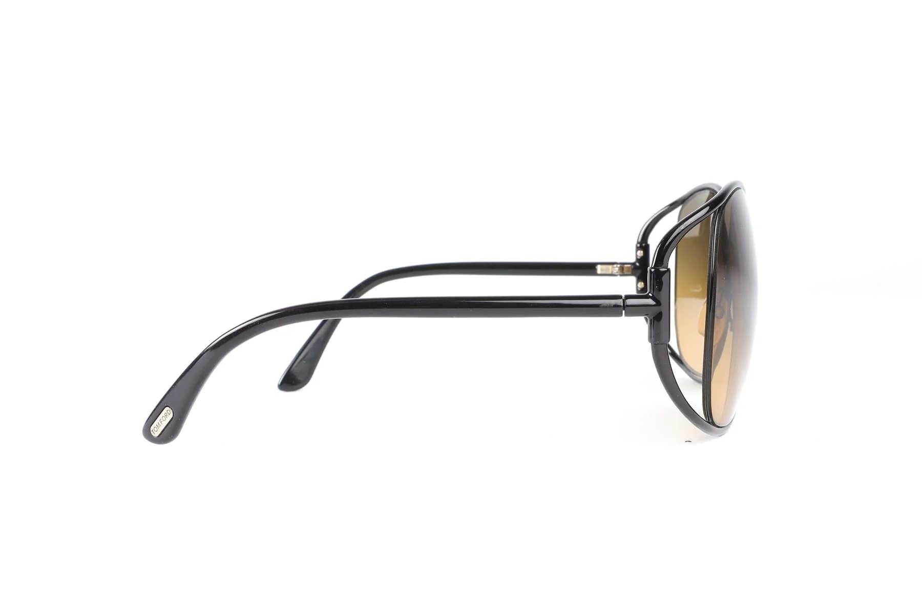 TOM FORD BLACK FRAME SUNGLASSES - Image 5