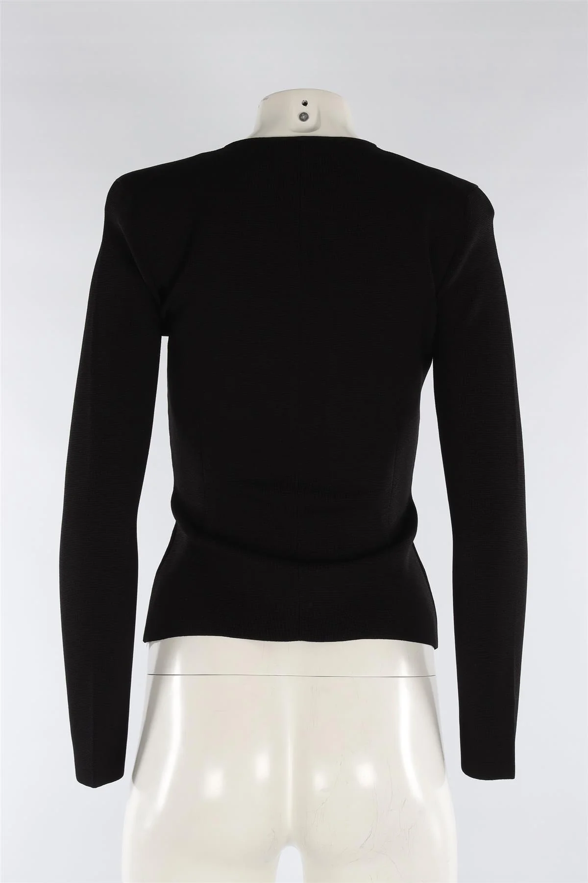 TOM FORD BLACK KNIT JACKET IT 36 UK 4 - Image 4