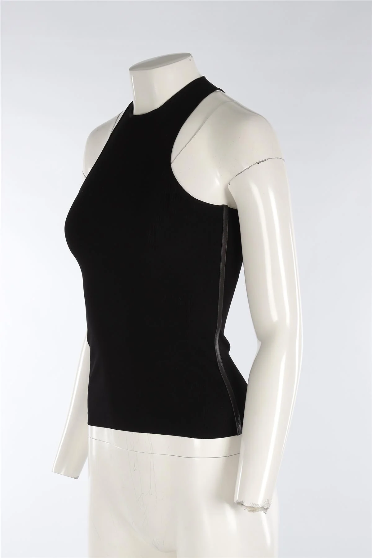 TOM FORD BLACK KNIT TOP XXSMALL - Image 3