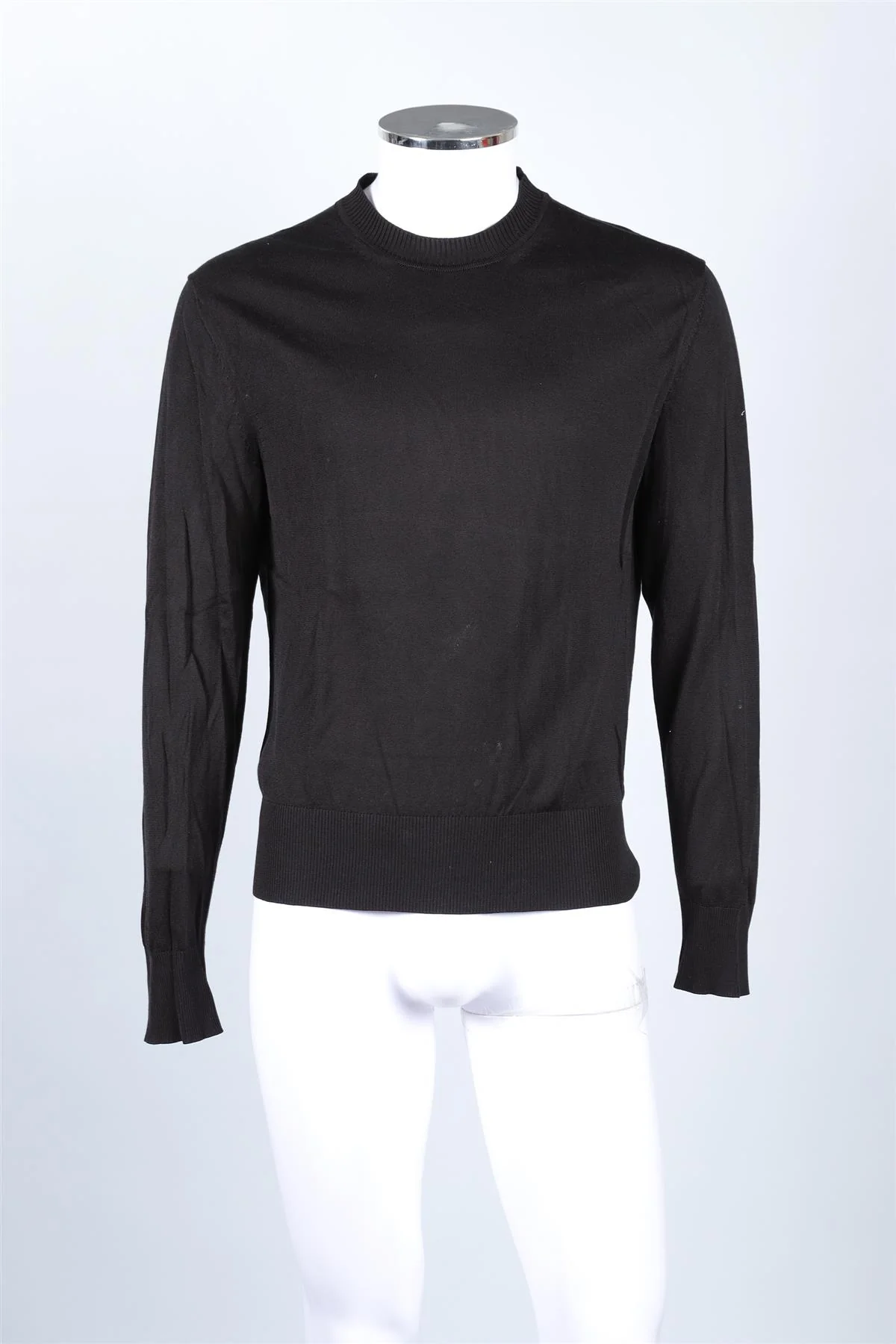 TOM FORD BLACK MEN'S COTTON SWEATER IT 52 UK/US CHEST 42 - Image 2