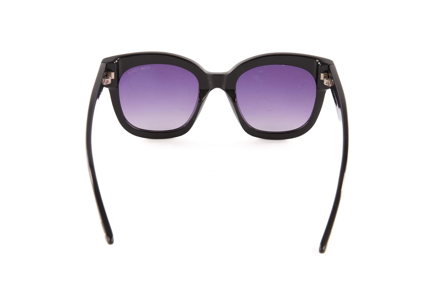 TOM FORD BLACK SQUARE FRAME ACETATE SUNGLASSES - Image 5