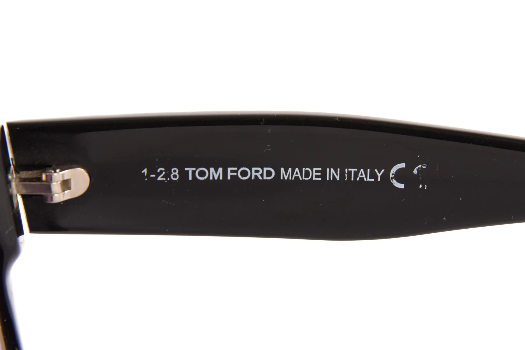 TOM FORD BLACK SQUARE FRAME ACETATE SUNGLASSES - Image 7