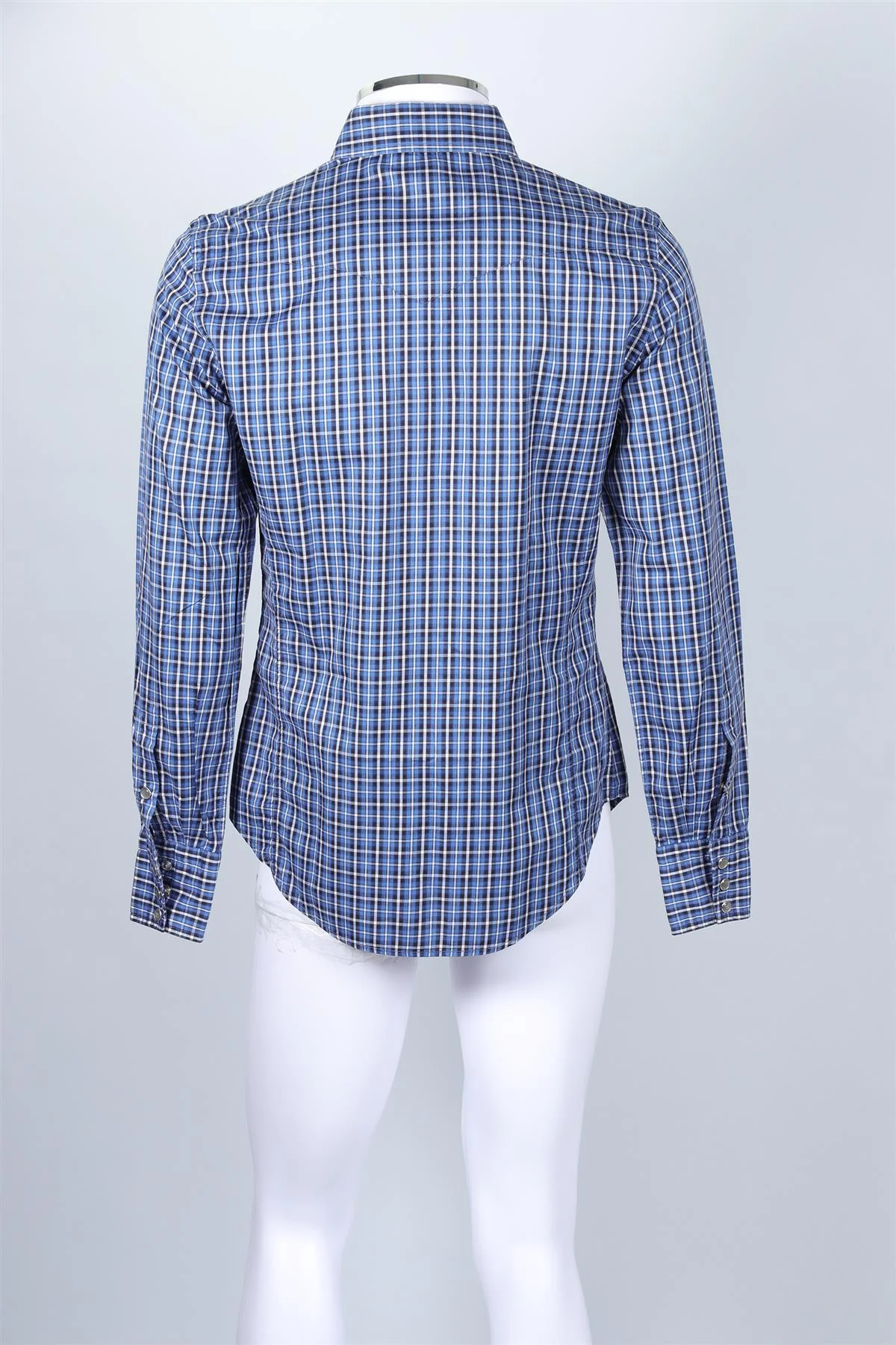 TOM FORD BLUE MEN'S COTTON SHIRT UK/US CHEST 40 - Image 4