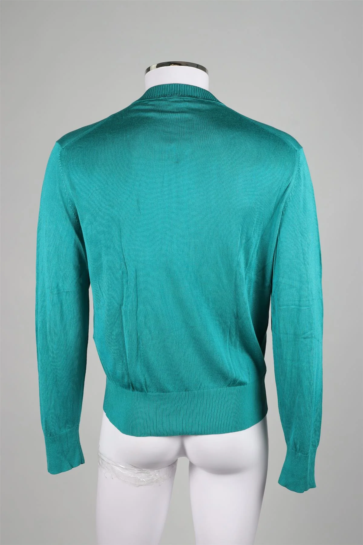 TOM FORD BLUE MEN'S COTTON SWEATER IT 52 UK 42 - Image 4