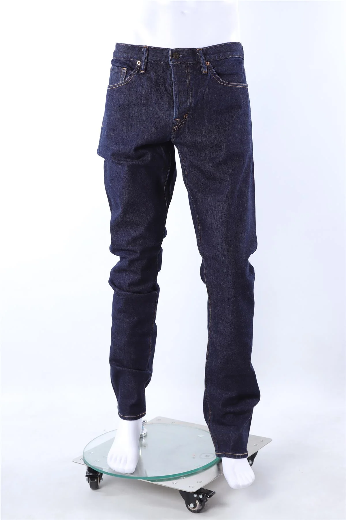 TOM FORD BLUE MEN'S SLIM FIT JEANS UK/US W36 - Image 2