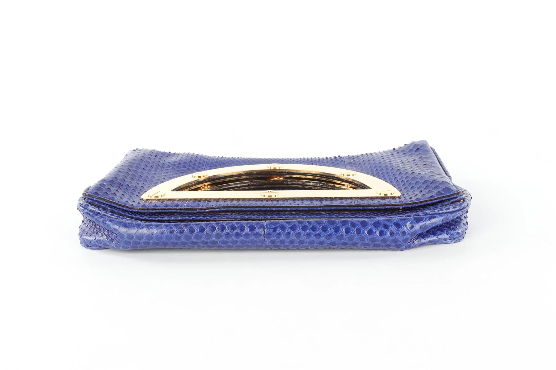 TOM FORD BLUE PYTHON CLUTCH - Image 7