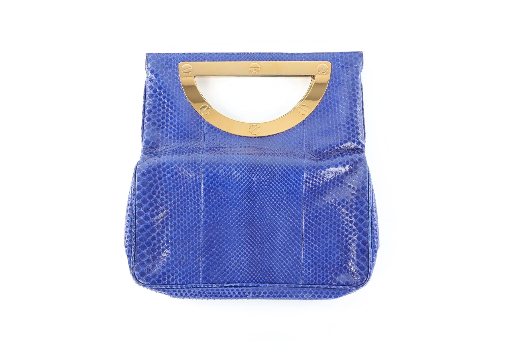 TOM FORD BLUE PYTHON CLUTCH - Image 8