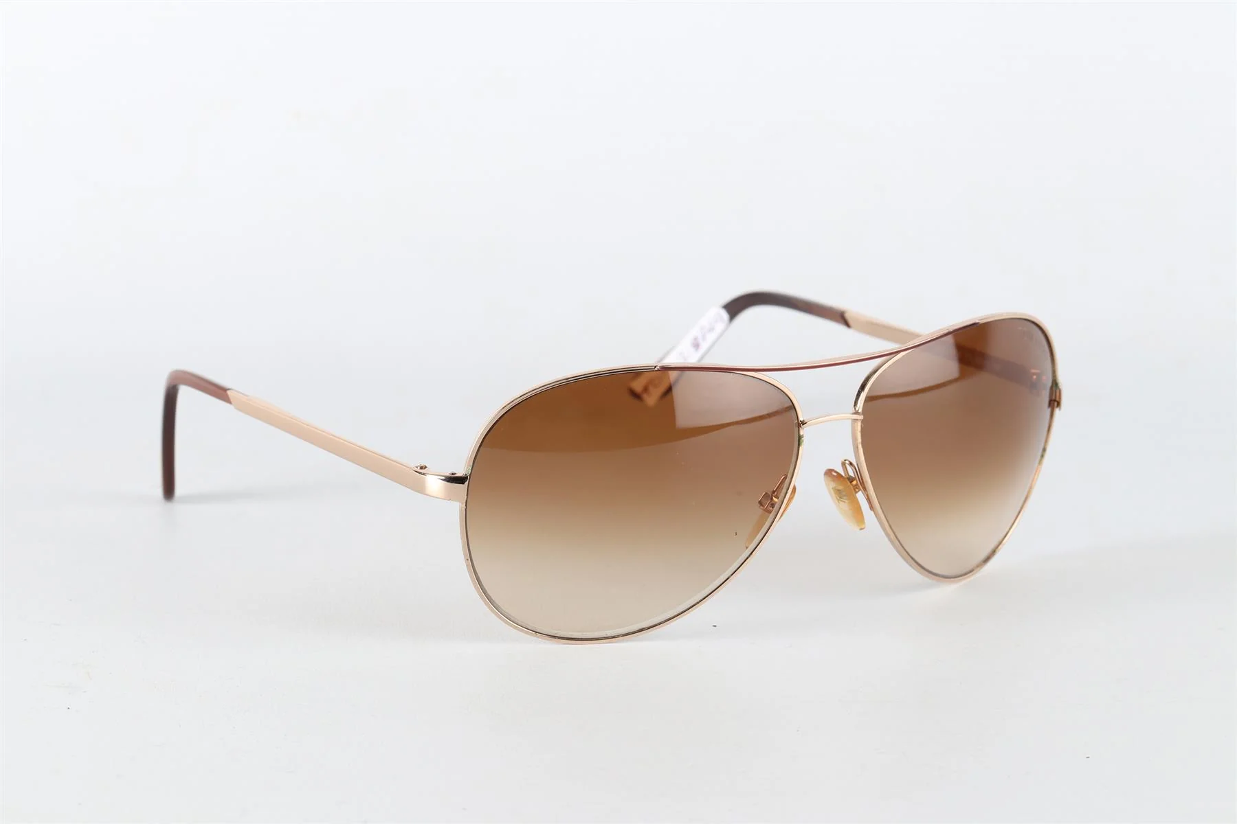 TOM FORD BROWN METAL SUNGLASSES ONE SIZE - Image 2