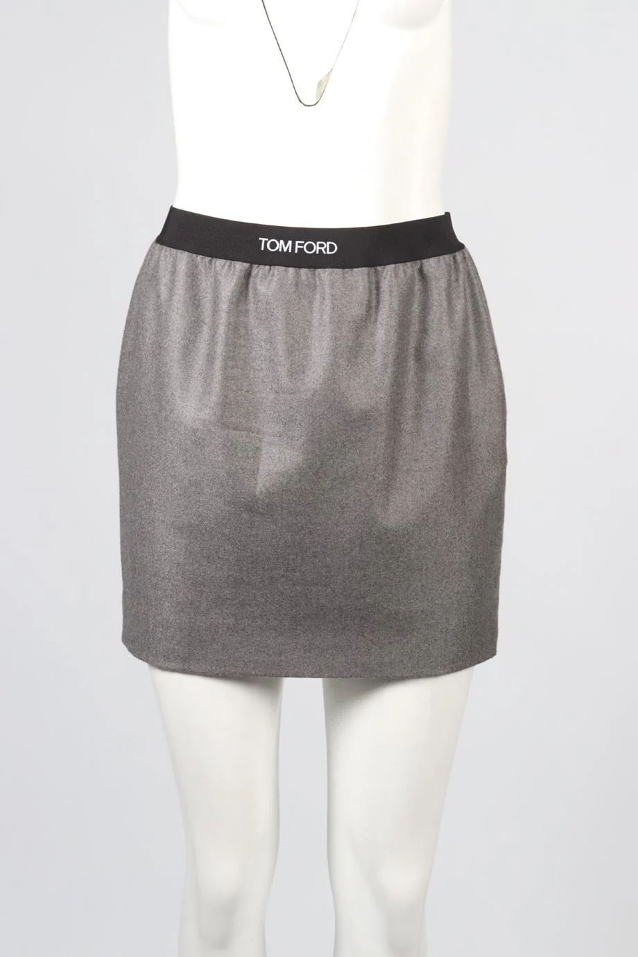 TOM FORD CASHMERE MINI SKIRT IT 40 UK 8 - Image 2