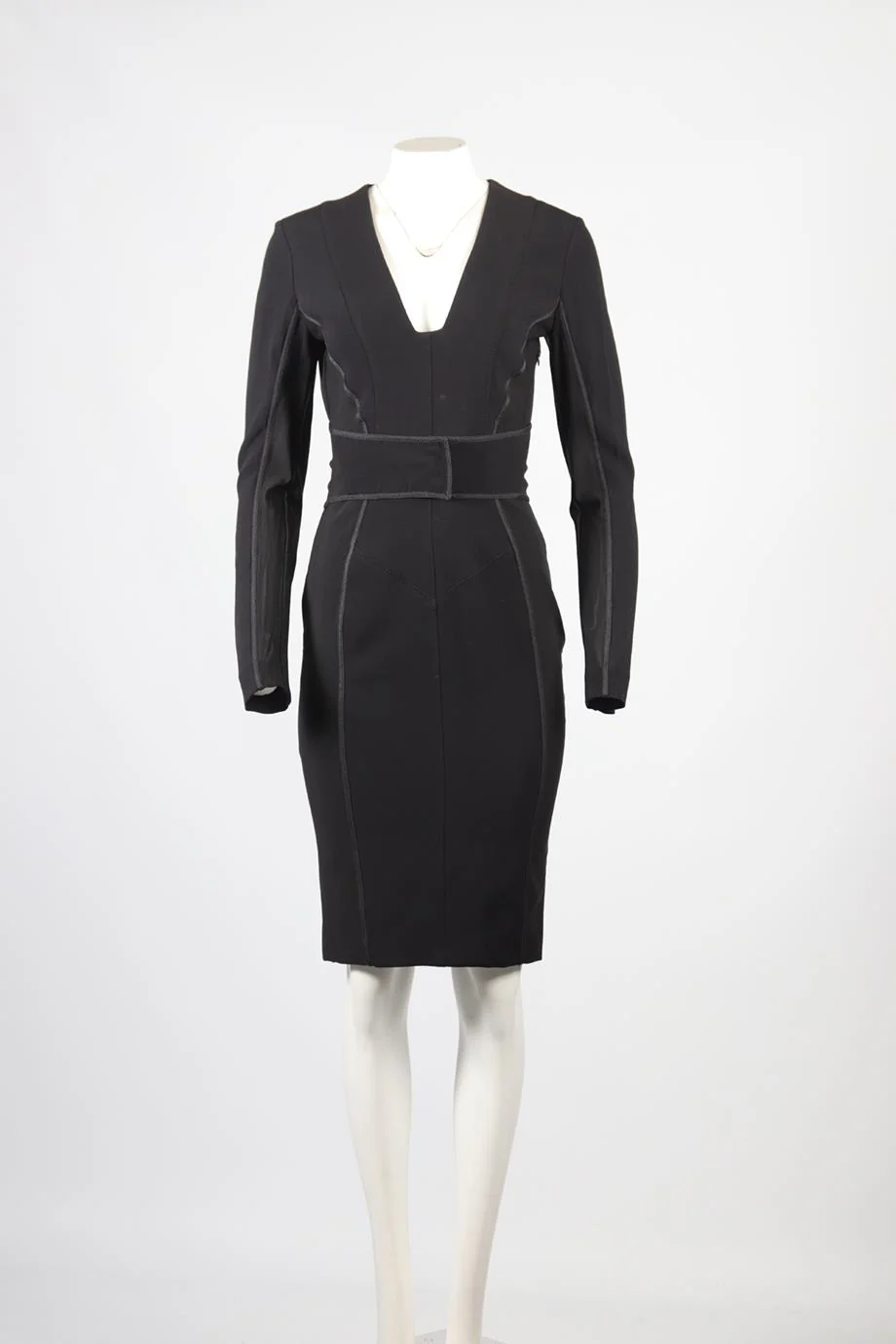 TOM FORD CORSET MIDI DRESS IT 42 UK 10 - Image 2