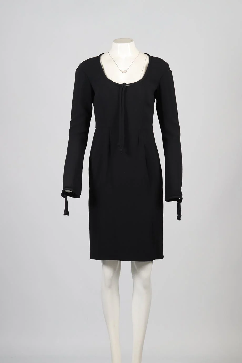 TOM FORD CREPE MINI DRESS IT 42 UK 10 - Image 2
