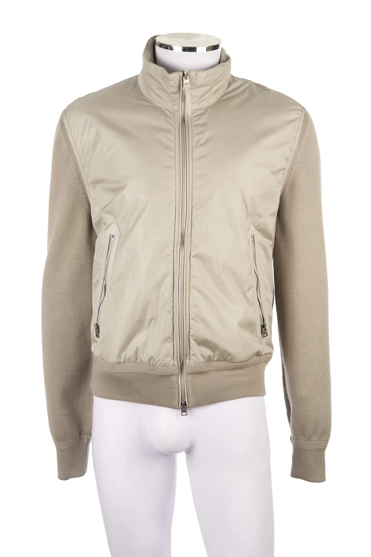 TOM FORD GREEN KNIT JACKET IT 52 UK/US 42 - Image 2