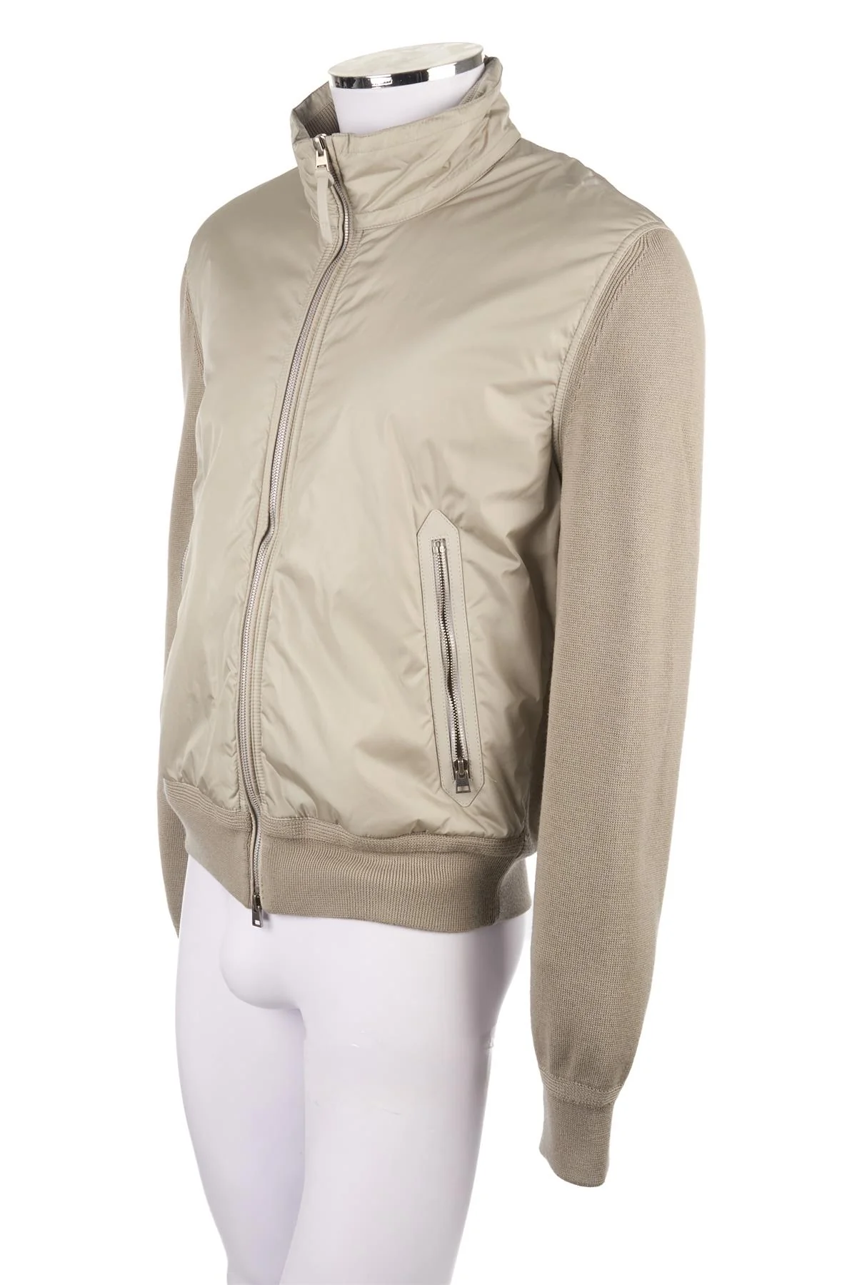 TOM FORD GREEN KNIT JACKET IT 52 UK/US 42 - Image 3
