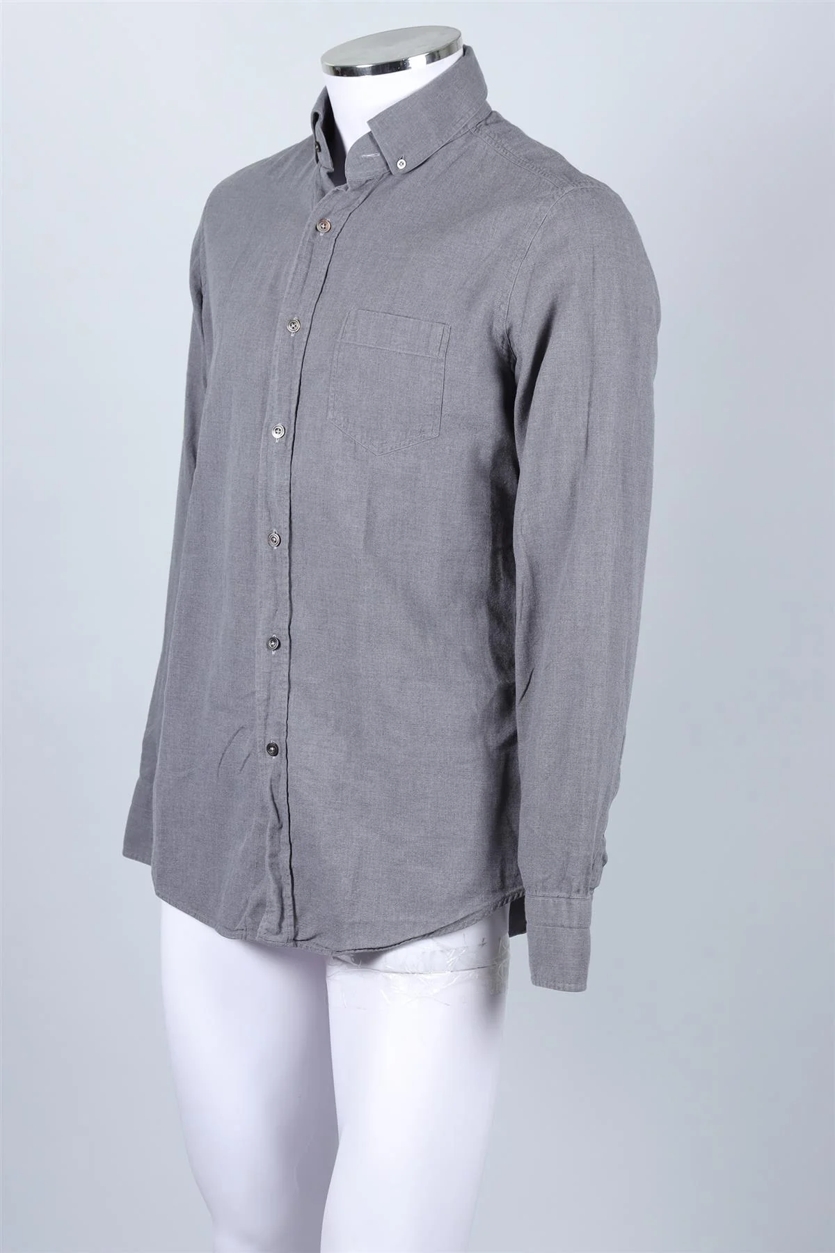 TOM FORD GREY MEN'S COTTON SHIRT UK/US CHEST 40 - Image 3