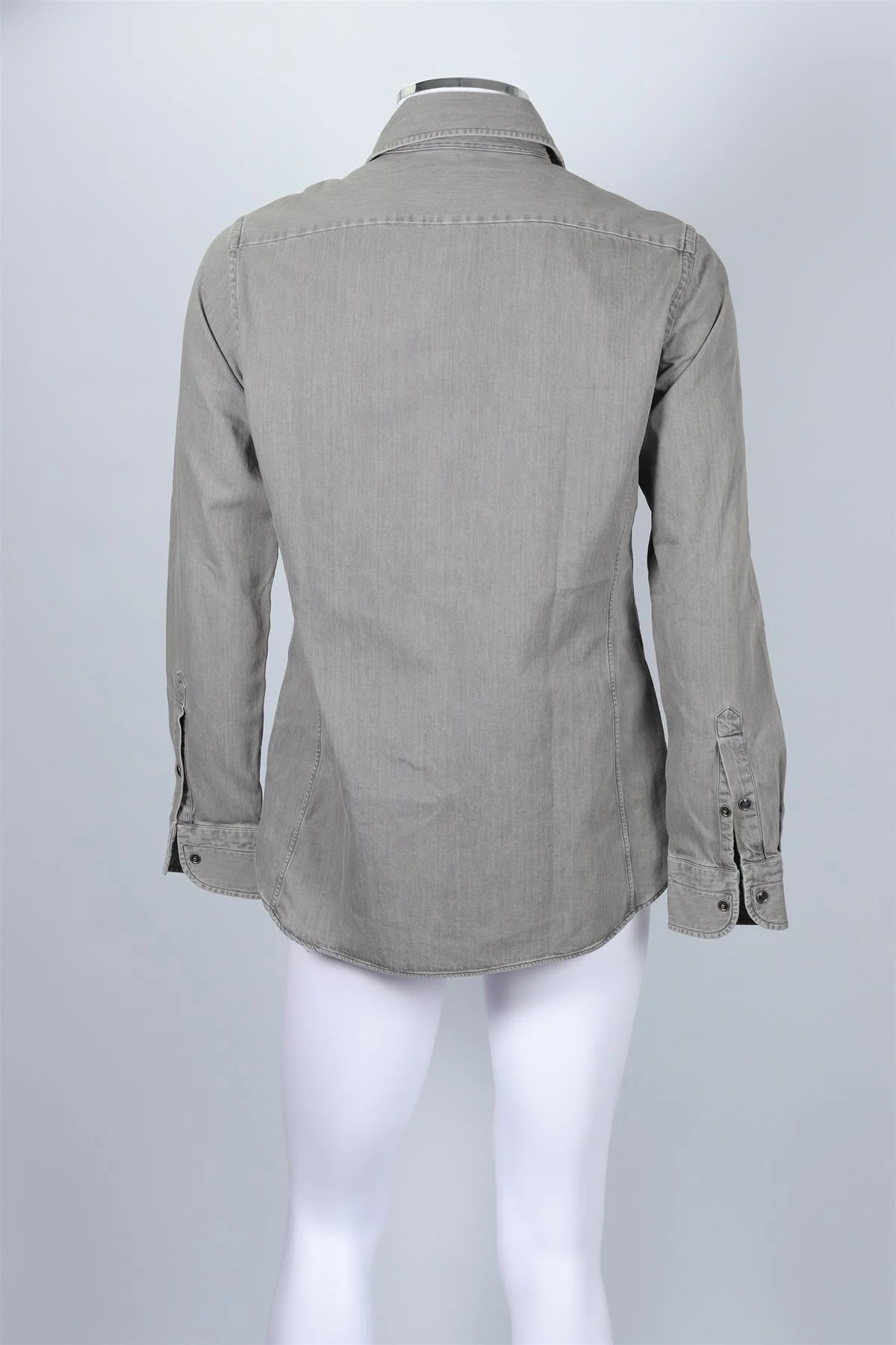 TOM FORD GREY MEN'S DENIM SHIRT UK/US CHEST 40 - Image 4