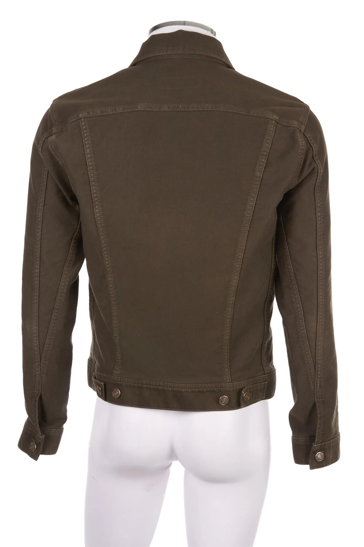 TOM FORD KHAKI COTTON JACKET MEDIUM - Image 4