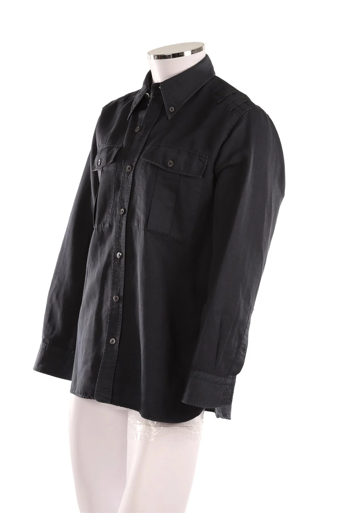 TOM FORD NAVY MEN'S COTTON SHIRT IT 52 UK/US CHEST 42 - Image 3