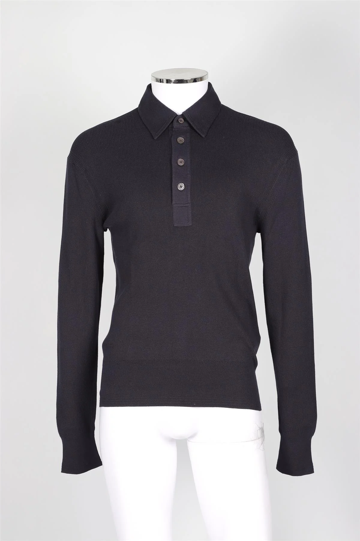 TOM FORD NAVY MEN'S COTTON SWEATER IT 52 UK/US CHEST 42 - Image 2