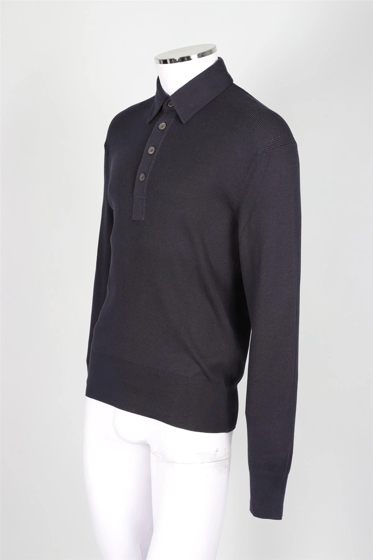 TOM FORD NAVY MEN'S COTTON SWEATER IT 52 UK/US CHEST 42 - Image 3