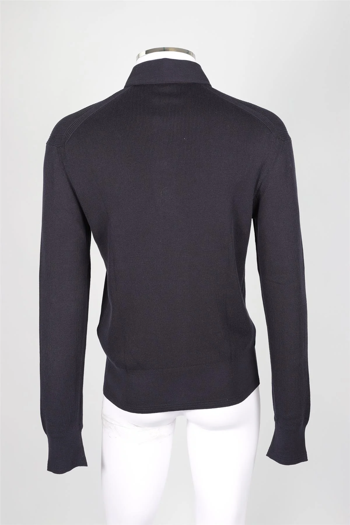 TOM FORD NAVY MEN'S COTTON SWEATER IT 52 UK/US CHEST 42 - Image 4