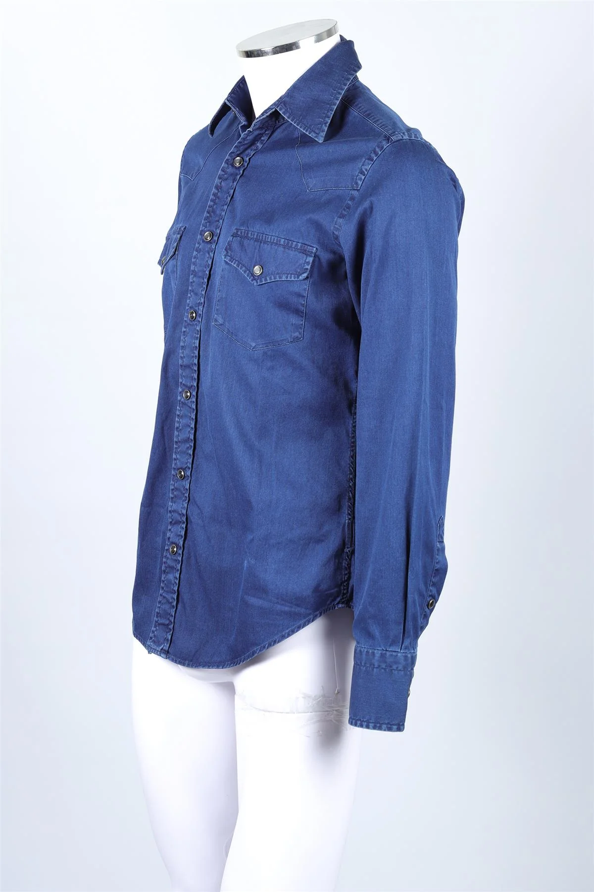 TOM FORD NAVY MEN'S DENIM SHIRT UK/US CHEST 40 - Image 3
