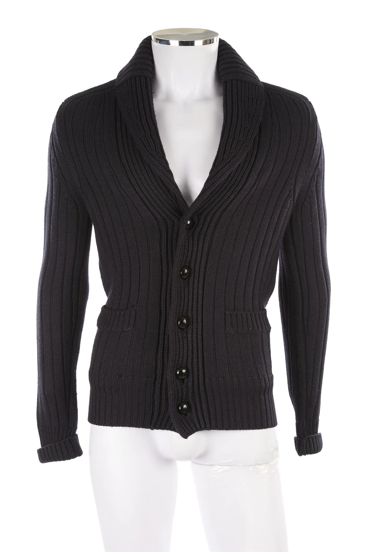 TOM FORD NAVY MEN'S WOOL CARDIGAN UK/US 36 FR 46 IT 46 - Image 2