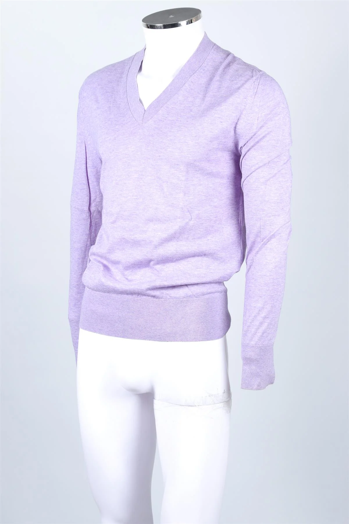 TOM FORD PURPLE MEN'S COTTON SWEATER IT 48 UK/US 38 - Image 3