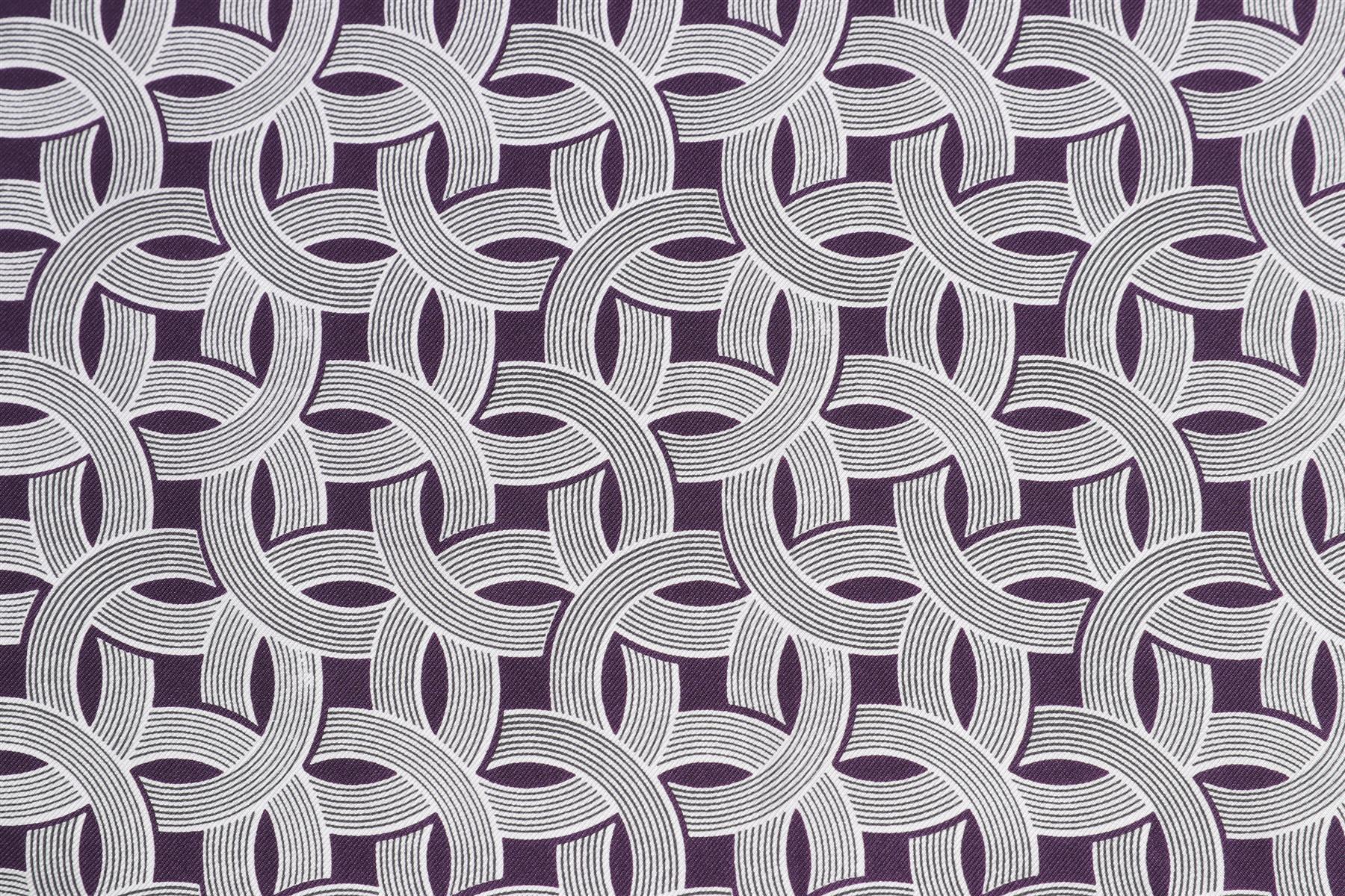 TOM FORD PURPLE SILK POCKET SQUARE - Image 5