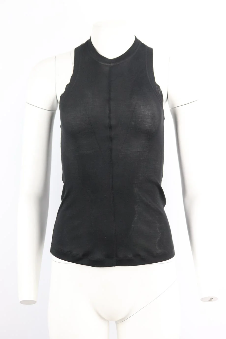 TOM FORD SILK AND WOOL BLEND TOP IT 38 UK 6 - Image 2