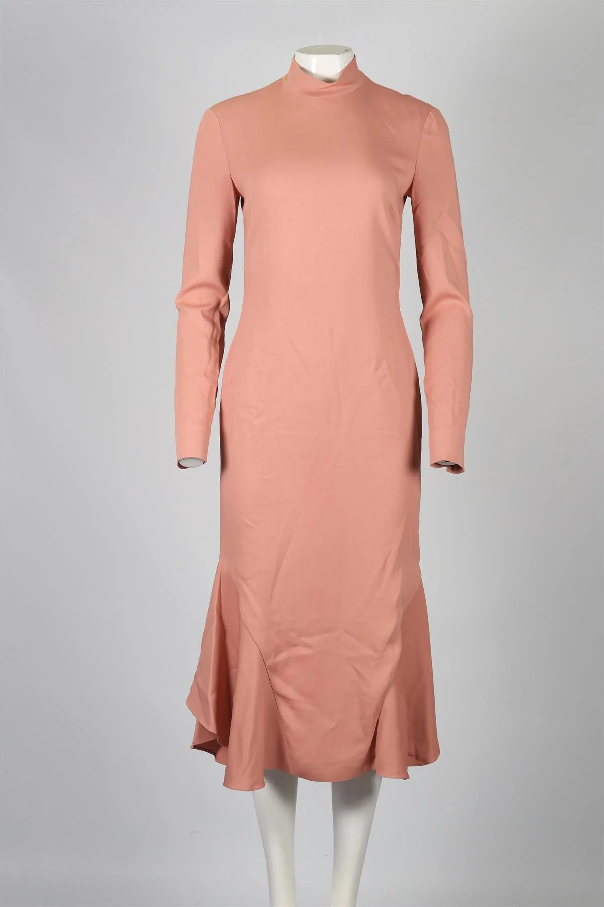 TOM FORD SILK BLEND MIDI DRESS IT 38 UK 6 - Image 2