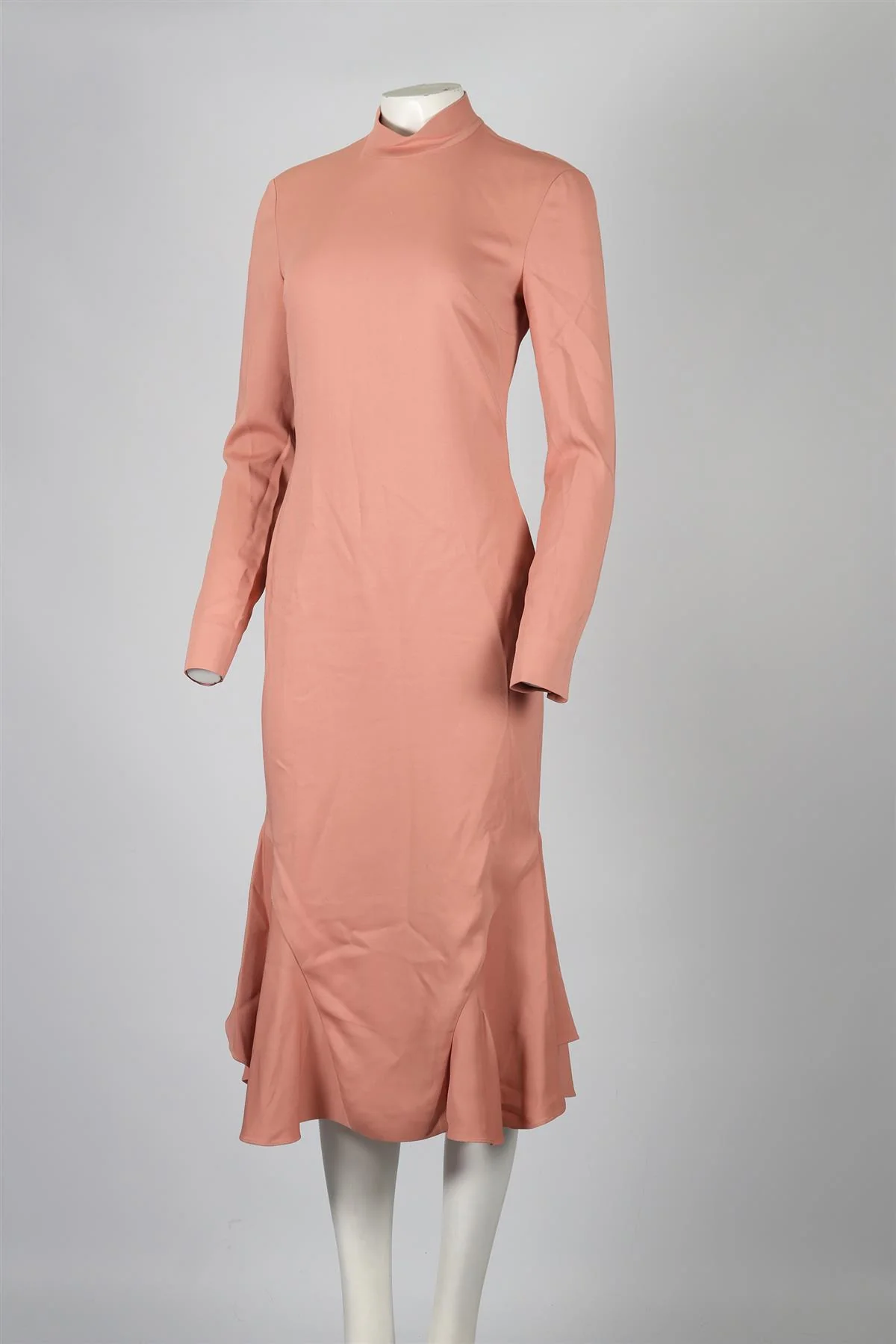 TOM FORD SILK BLEND MIDI DRESS IT 38 UK 6 - Image 3