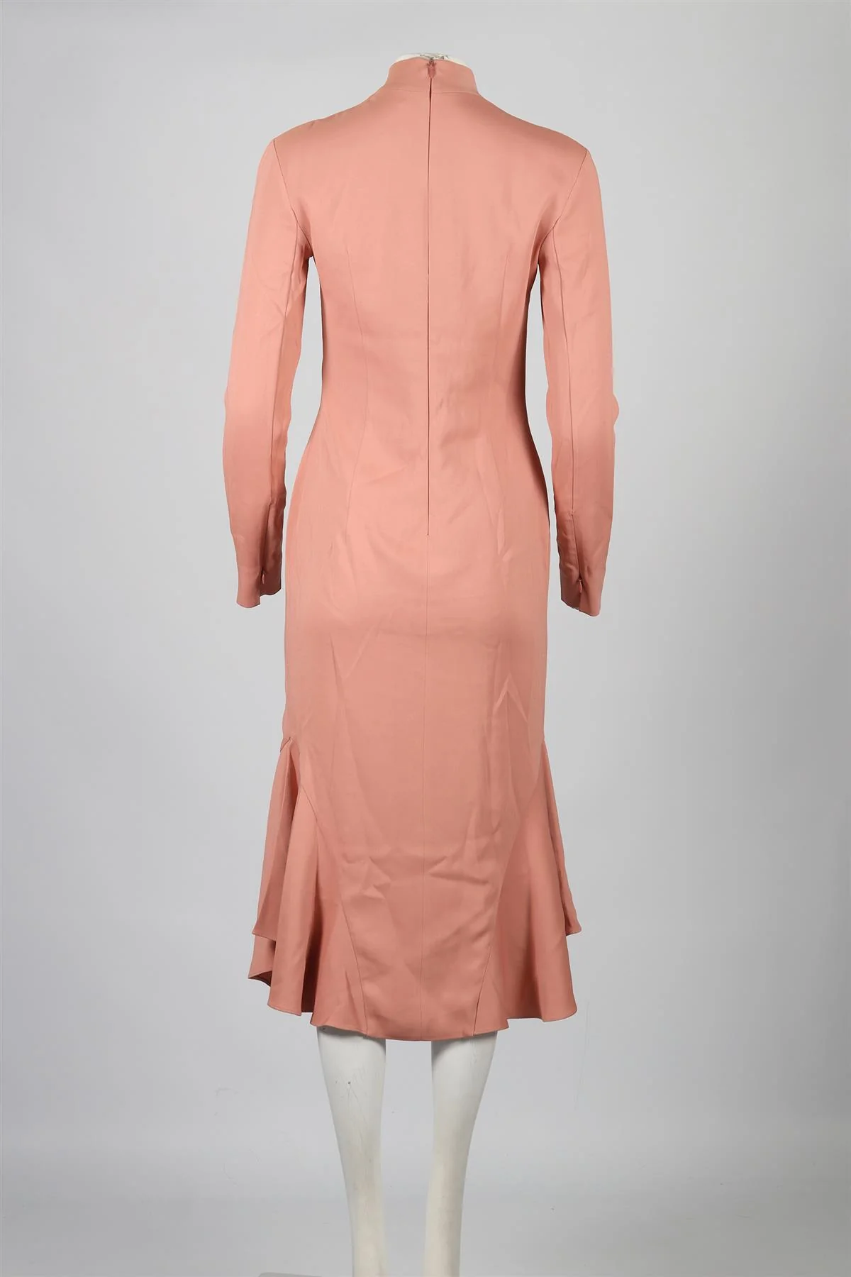TOM FORD SILK BLEND MIDI DRESS IT 38 UK 6 - Image 4