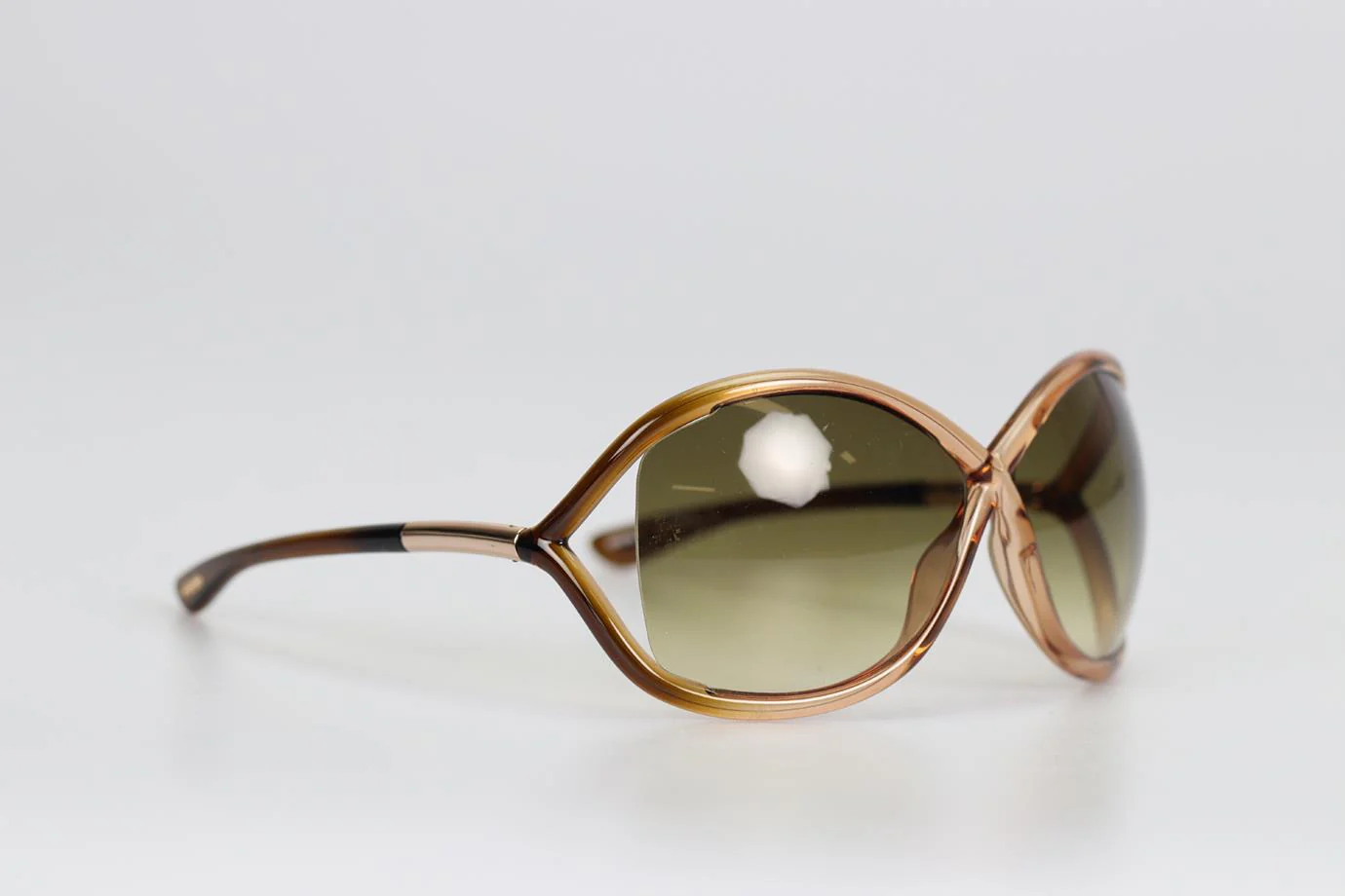 TOM FORD SQUARE FRAME ACETATE SUNGLASSES - Image 2