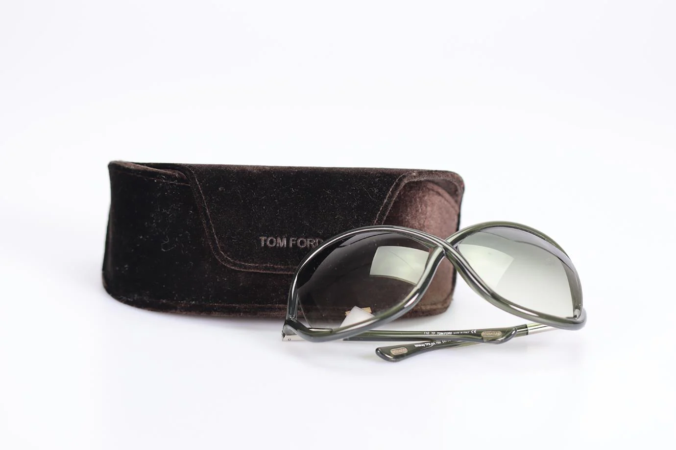 TOM FORD SQUARE FRAME ACETATE SUNGLASSES - Image 8