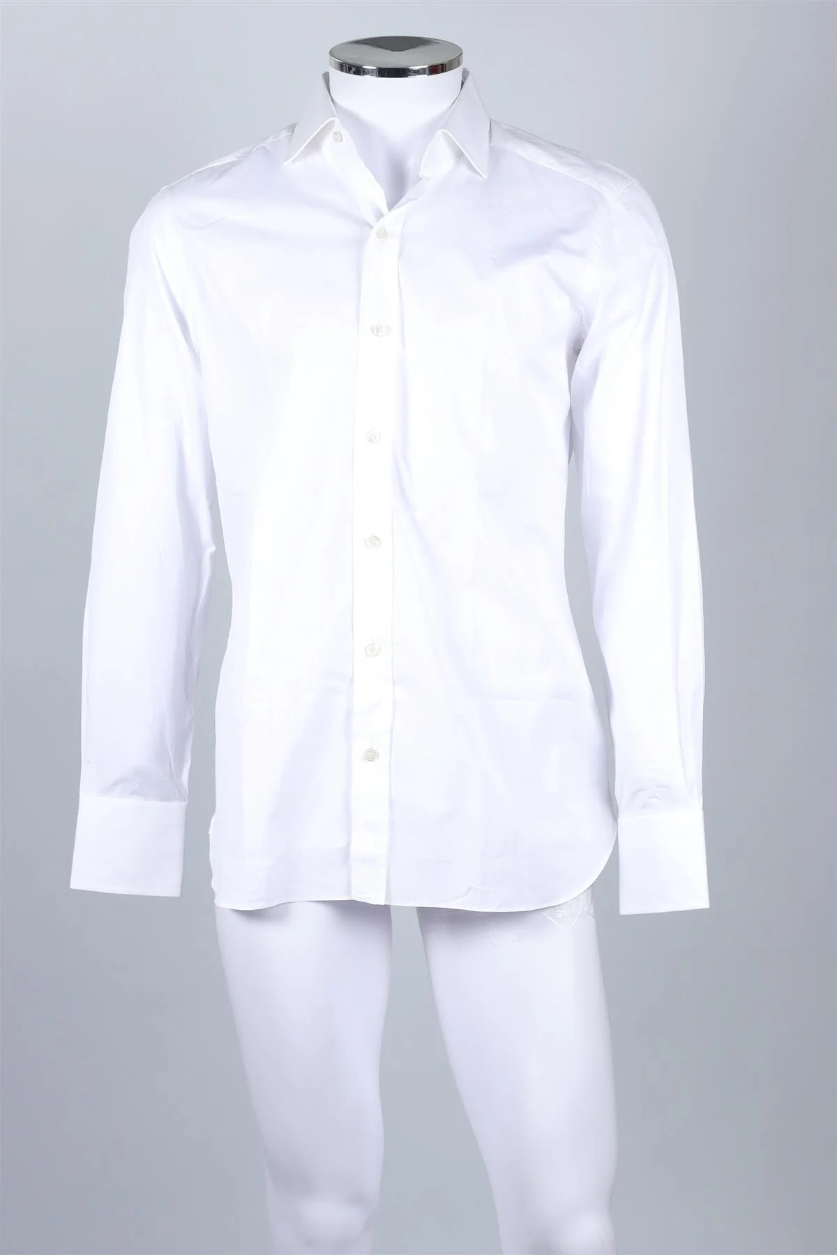 TOM FORD WHITE MEN'S COTTON SHIRT UK/US CHEST 40 - Image 2