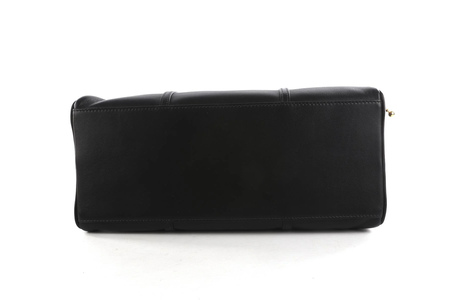 TORY BURCH BLACK MARSHMALLOW LEATHER TOTE BAG - Image 7