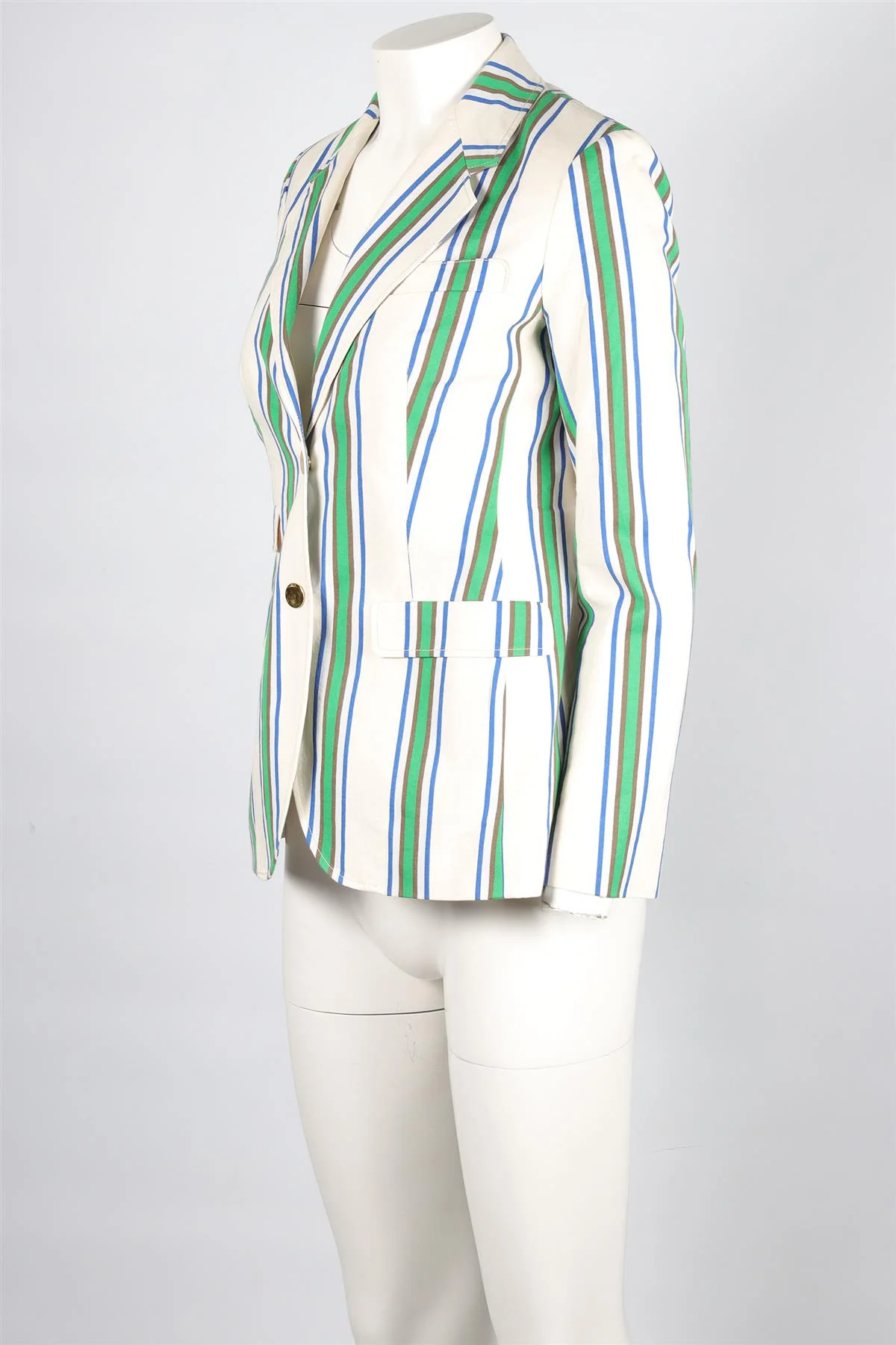 TORY BURCH MULTI COTTON BLAZER US 2 UK 6 - Image 3