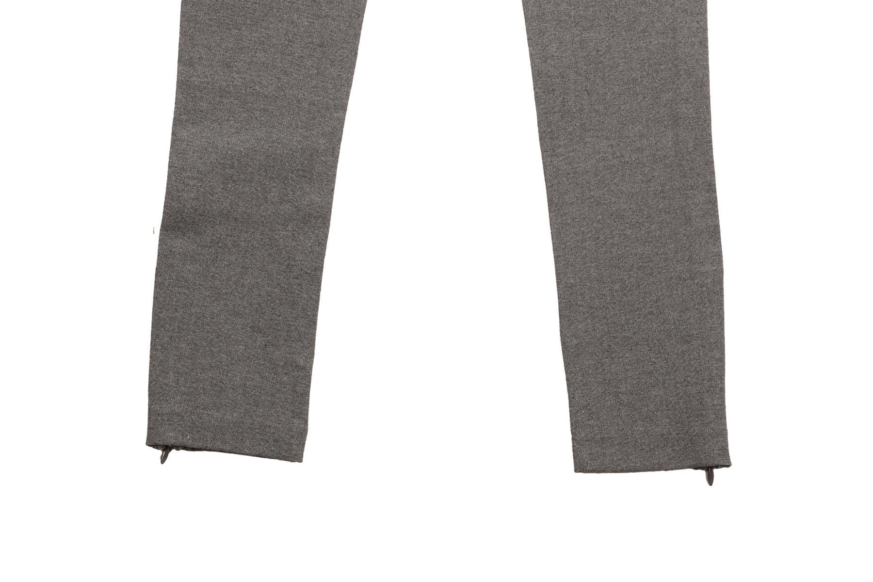 TOTEME GREY JERSEY LEGGINGS XSMALL - Image 5