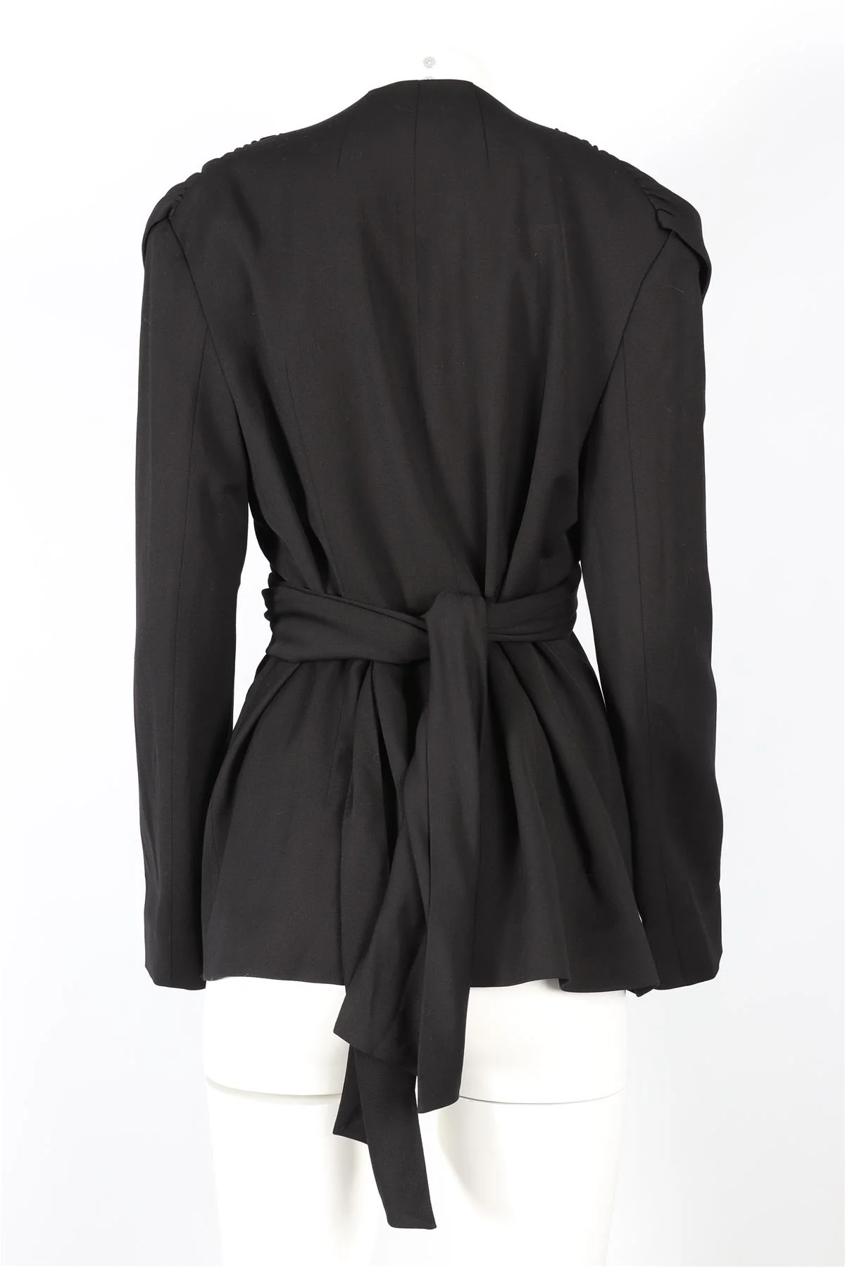 TOVE BLACK WOOL JACKET FR 40 UK 12 - Image 4