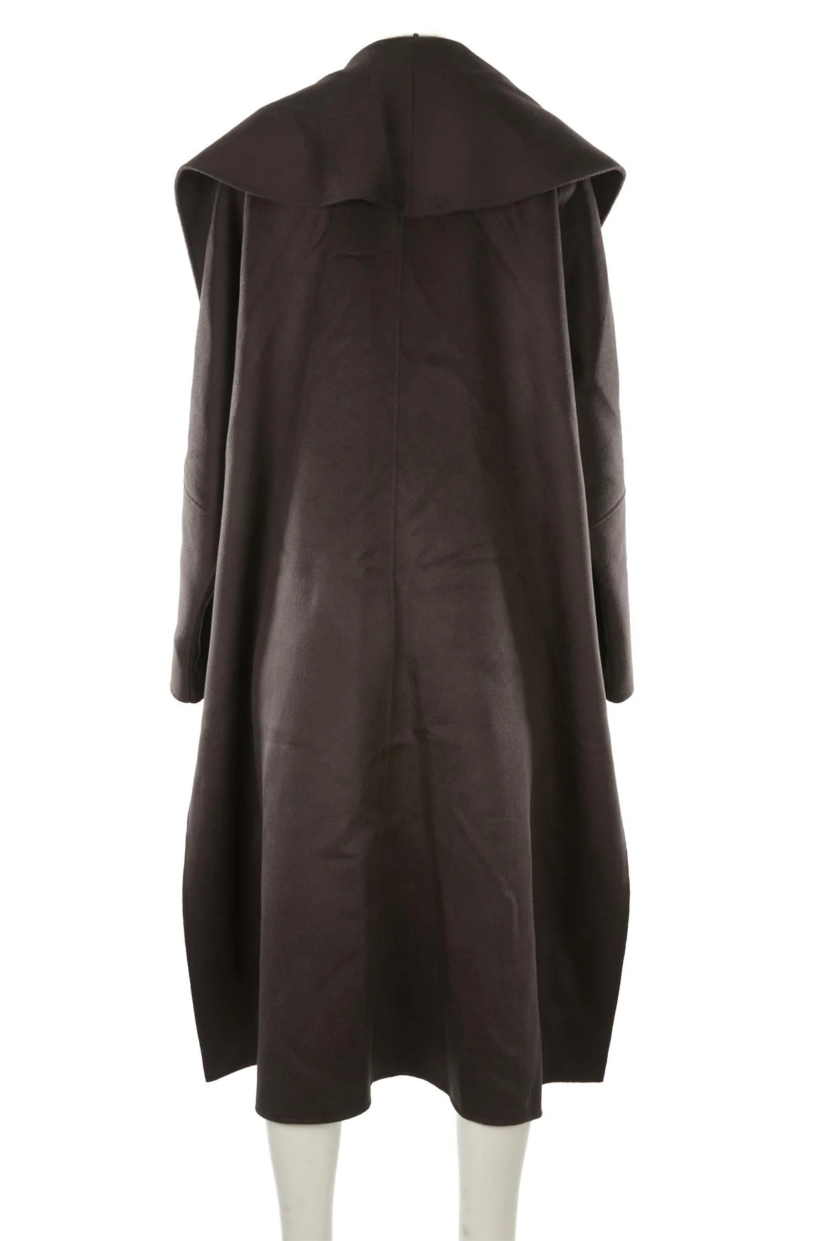 TOVE GREY WOOL COAT FR 40 UK 12 - Image 4