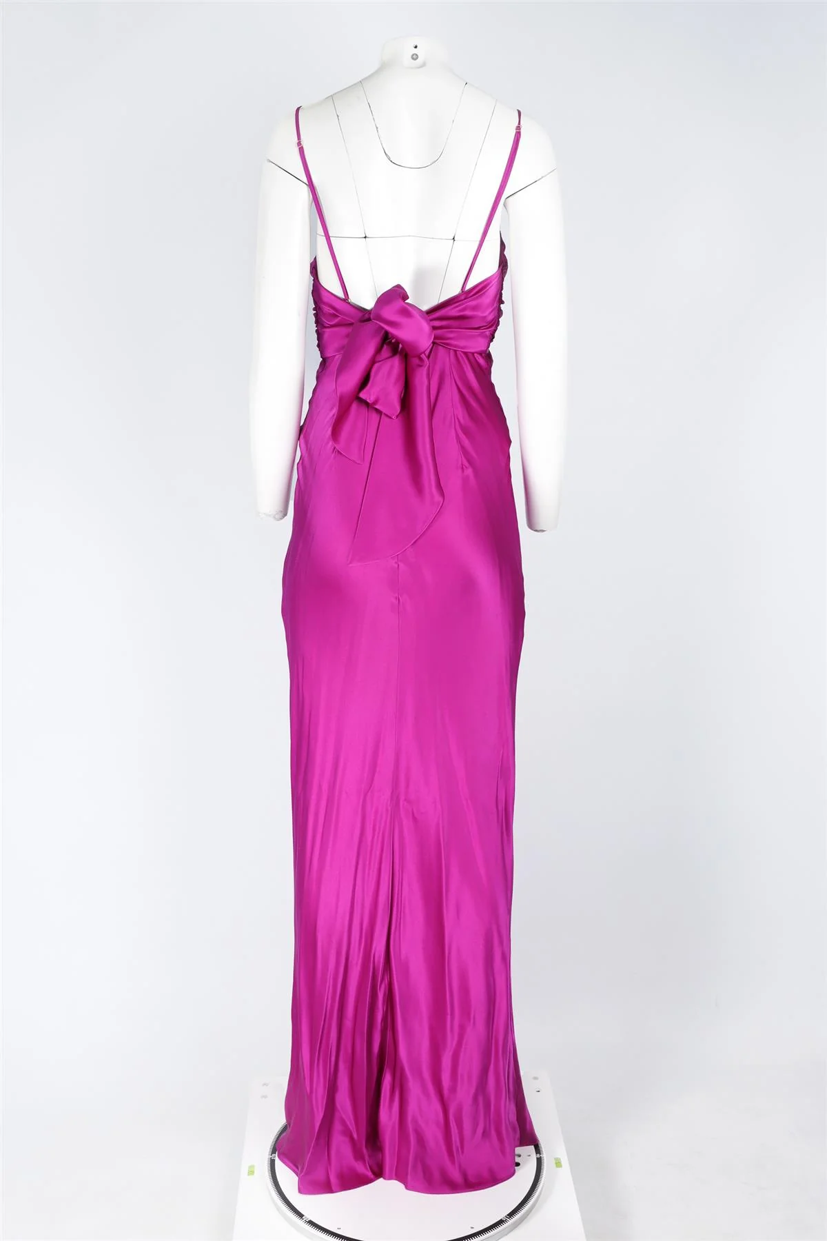 TOVE PURPLE SILK MAXI DRESS FR 38 UK 10 - Image 4