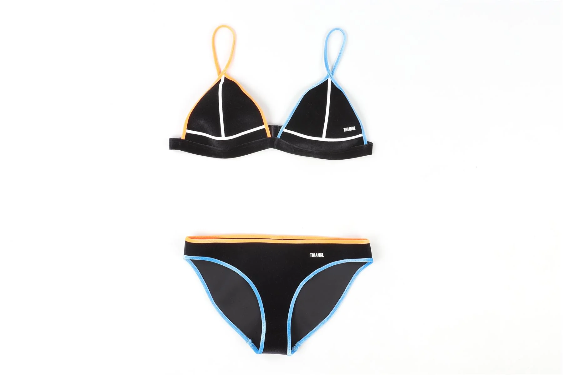 TRIANGLE BLACK BIKINI LARGE-XLARGE - Image 2