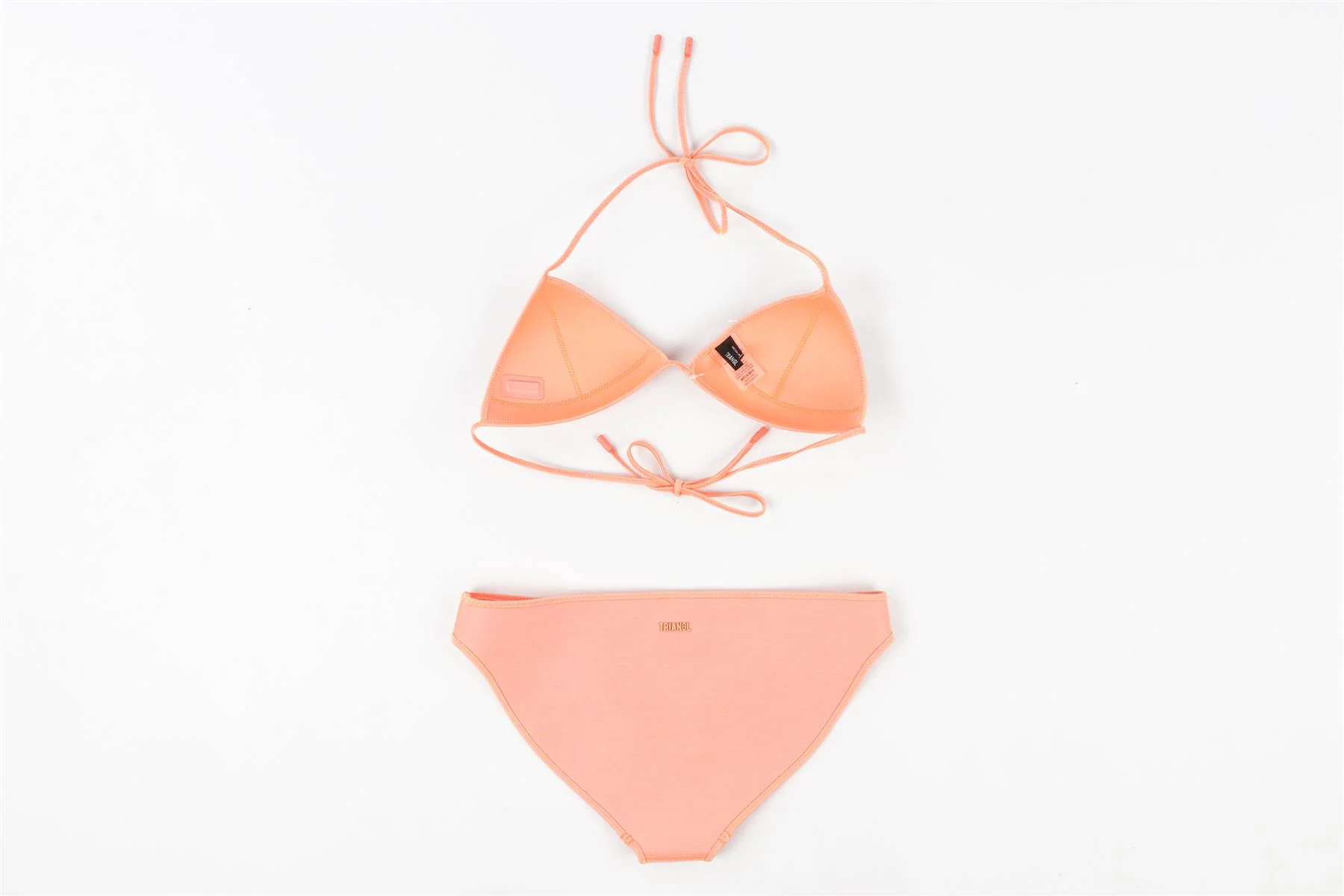 TRIANGLE ORANGE BIKINI MEDIUM - Image 4