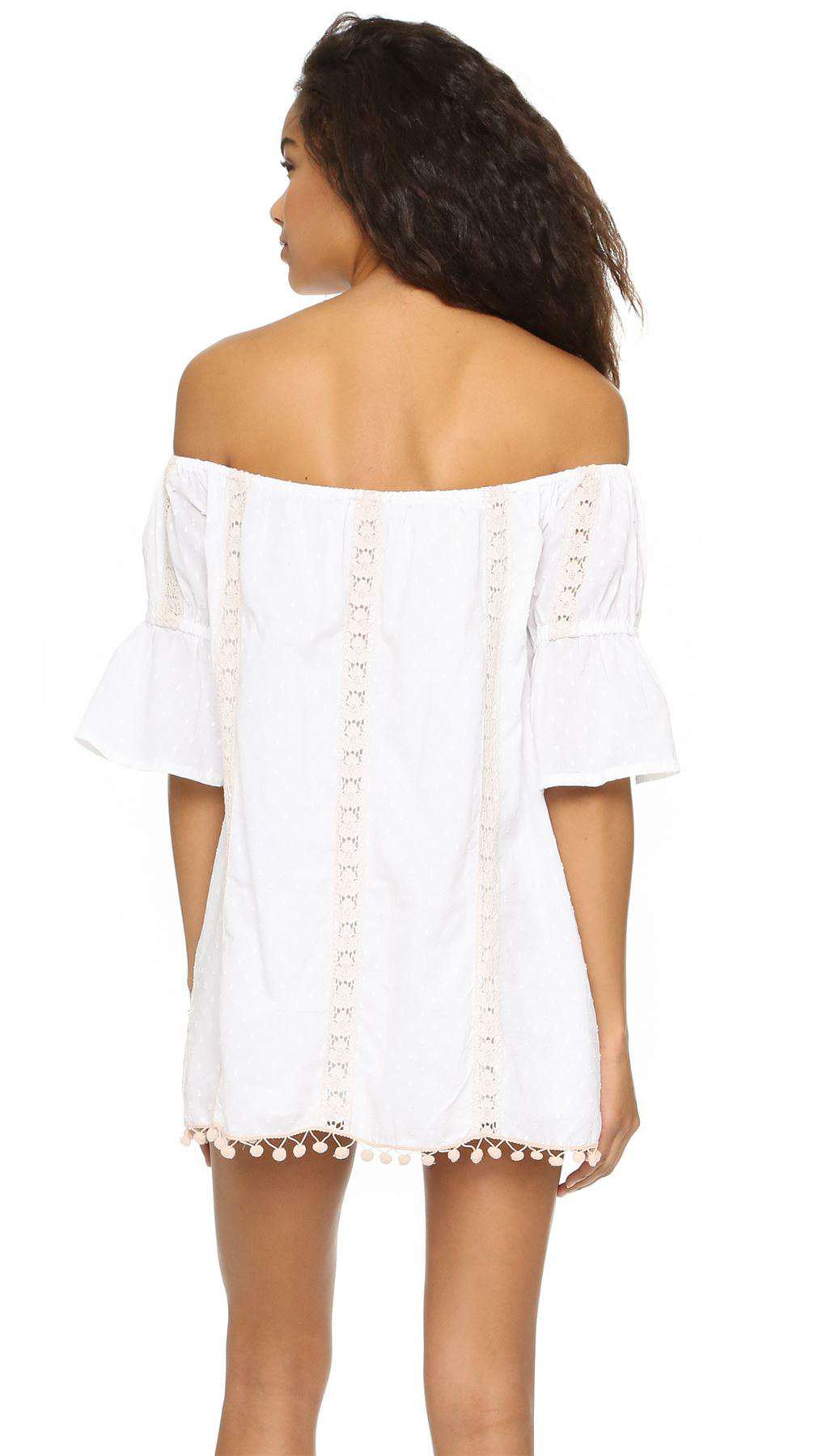 TULAROSA SARA OFF THE SHOULDER DRESS SMALL - Image 2