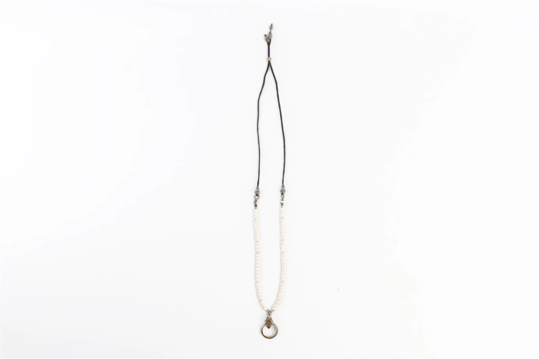 TURCHIN JEWELRY BLACK EYERING NECKLACE - Image 2