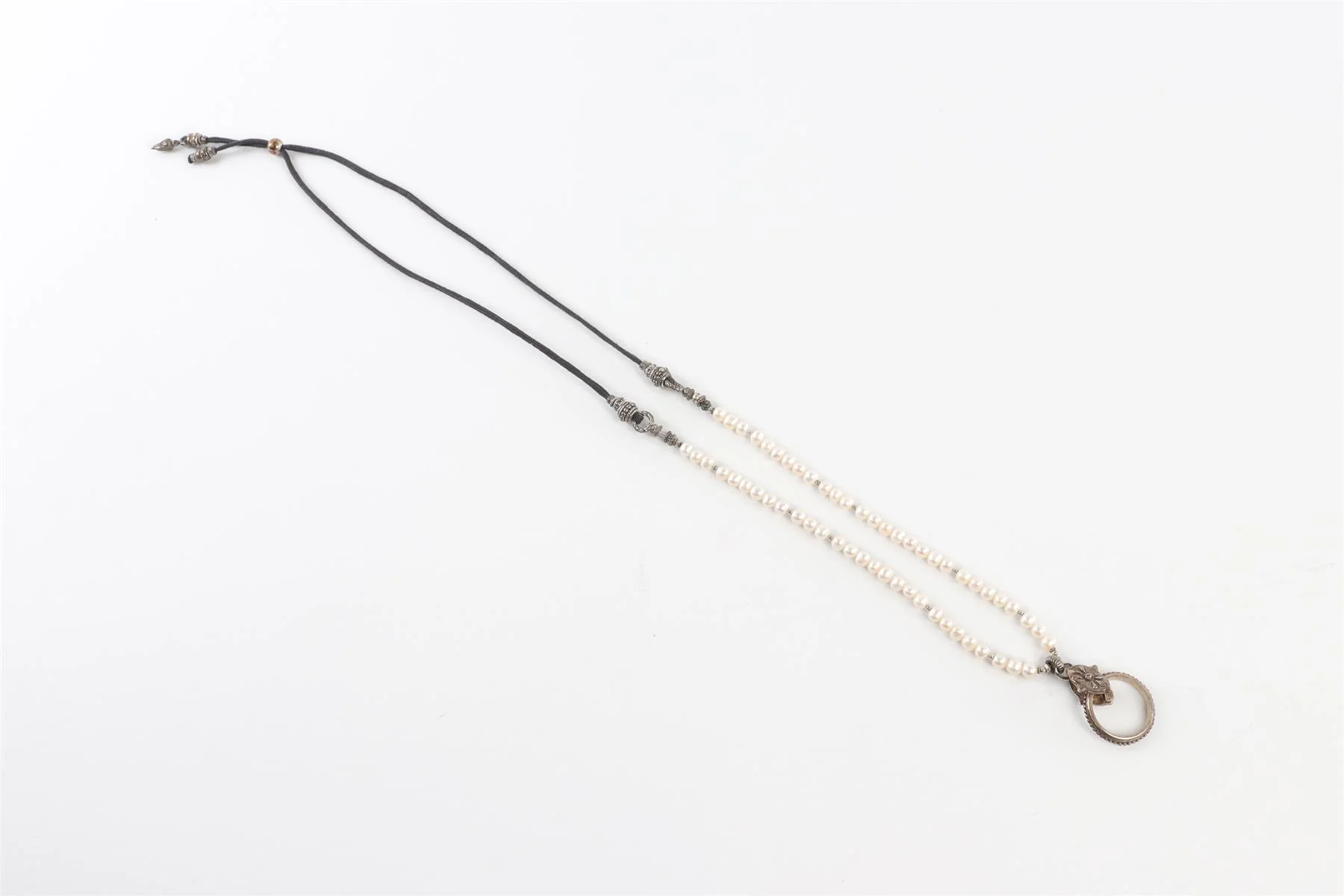 TURCHIN JEWELRY BLACK EYERING NECKLACE - Image 4