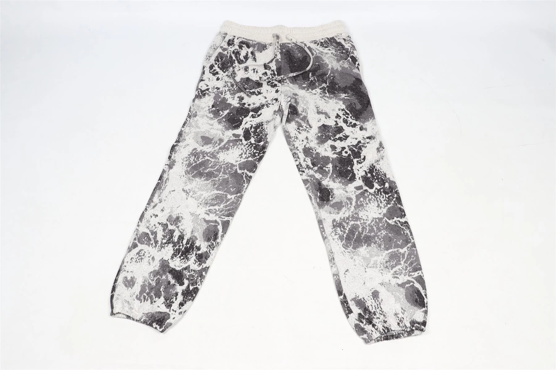 TWENTY MONTRÉAL GREY COTTON BLEND TRACK PANTS LARGE - Image 3