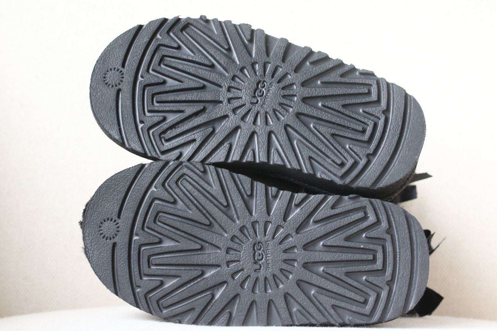 UGG AUSTRALIA BABY KIDS BAILEY BOW BOOTS EU 26 UK 8 - Image 9