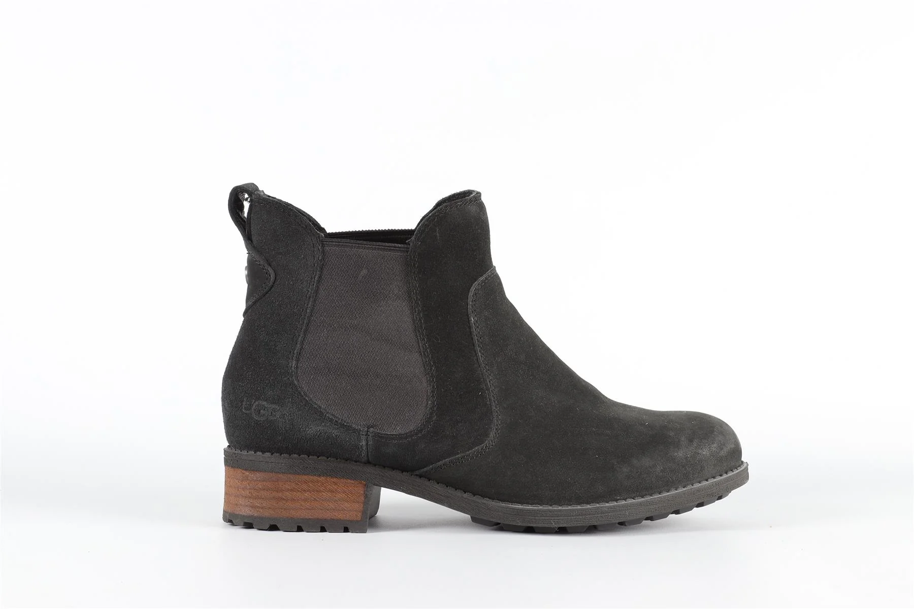UGG AUSTRALIA BLACK SUEDE ANKLE BOOTS EU 39 UK 6.5 US 8 - Image 2